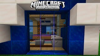 КАК СДЕЛАТЬ СЕНСОРНУЮ ДВЕРЬ В MINECRAFT PE БЕЗ МОДОВ? МАЙНКРАФТ BEDROCK EDITION (TUTORIAL)