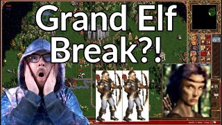 Breaking on Grand Elves?! || Heroes 3 Rampart Gameplay || Jebus Cross || Alex_The_Magician