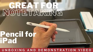 Review of Metapen Apple Pencil  - Great for school and college students!