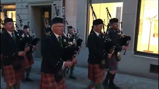 "When The Pipers Play" Trummlebummle 2022 in Zürich / Zurich Caledonian Pipe Band