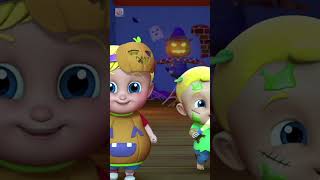 Scary Peek a Boo, Halloween Night #shorts #nurseryrhymes #kidssongs #halloween #shortsvideo