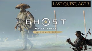 FINAL ACT GHOST OF TSUSHIMA [ HARD DIFFICULTY ] SPEEDRUN LIVE🔴