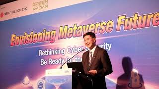 Sharing by Dr. Denis Yip during luncheon "Envisioning Metaverse Future"