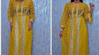 Premium Getzner Magnum Gold Dresses / Bazin Riche Dress / Beautiful Senegalese Mali & Gambian Dress