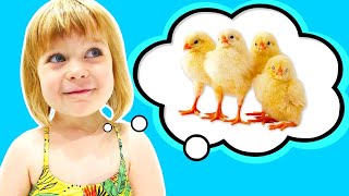 🐥🎡 Bianca en Busca de Pollitos | Cuentos de Juguetes para Bebés