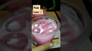 Minuman Pink Ala Lava #minuman @semangatbelajar123