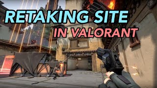 Now THIS is how you retake site in Valorant!