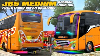 KODENAME BUSSID V4.2 JBHD ORI ROMBAK JB5 MEDIUM FULL STROBO DEPAN BELAKANG GRATIS!