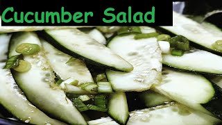 Asian Inspired Cucumber Salad