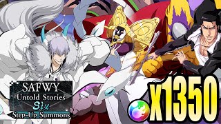 Bleach Brave Souls: SAFWY Step-Up Summons: Untold Stories: Six - 1350 Orbs