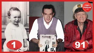 Hugh Hefner ⭐ Transformation From 1 To 91 Years Old