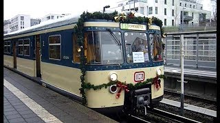 Weihnachtszug 470 128 der S-Bahn Hamburg 2017