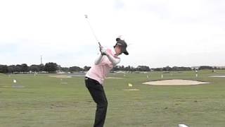 David Leadbetter's A-Swing, Simin Feng, DTL slow motion