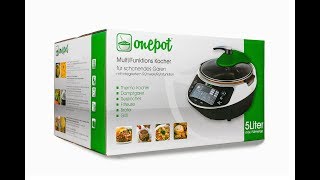 Onepot Multikocher / Reiskocher/ Dampfgarer / Fritteuse / Bräter