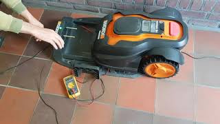 Worx WG756E charging problem and boundary wire problem??