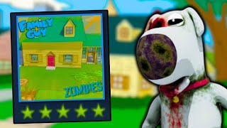 why does the FAMILY GUY zombies map have 5 stars?