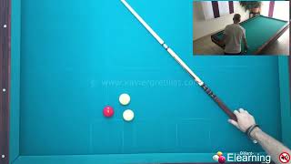 Billard français - Billiard E-Learning - série no 12/50 de 100 points au cadre 47/2