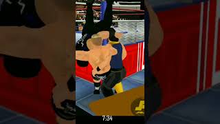 wrestling revolution 3d brock lesnar f5 in wr3d #shorts