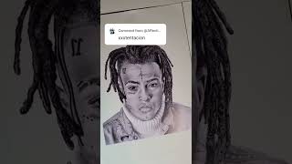 Number 2 in the collection, xxxtentacion💜🏴󠁧󠁢󠁳󠁣󠁴󠁿 #art #fanart #rapartist #hiphopartist #xxxtentacion