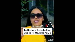 Hermana de Yailin Delice Que Kaly Ocho Llora Por Ella #karolg #anuelaa #yailinlamasviral #viral