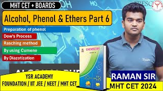 Alcohol Phenol & Ether | L-06 | MHTCET & BOARDS