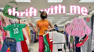 THRIFT WITH ME // waking up at 6AM to shop my *FAVORITE* thrift store + GIVEAWAY!!!