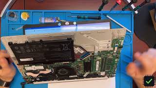 HP Laptop Screen blackout on Mouse or touchpad movement. 15-dy1043dx workaround repair