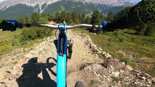 Bike Park Bormio 2023 - pista blu "Golf Club" - raw clip