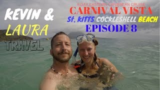 Carnival Vista, St. Kitts, Cockleshell Beach, Nevis, Caribbean Cruise, Grand Turk, San Juan, GoPro 5