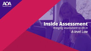 AQA Inside Assessment: A-level Law