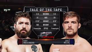 Kory Moegenberg vs Jake Melik Caged Aggression XXXVI “Bad Blood”