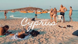 Beach Walk 4k Cyprus Nissi Beach Ayia Napa Summer Vibes 2022 🇨🇾 Incredible Beach!