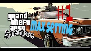 GTA SA max setting gameplay mission #1