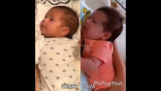 Henry e Zaya são muito parecido bebês lindos #henry #zaya #simoneesimaria