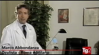 Intervento MARK per cheratocono - Dr. Abbondanza al Tg2