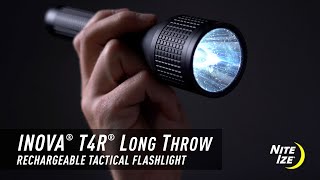 INOVA® T4R® Long Throw Rechargeable Tactical Flashlight