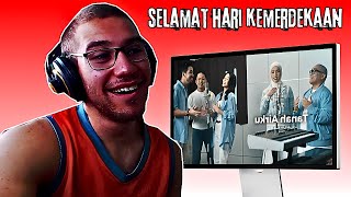 Reacting To Putri Ariani - Selamat Hari Kemerdekaan(HAPPY INDEPENDENCE DAY INDONESIA)!!!