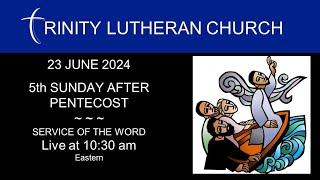 23 JUNE 2024 | 5th SUNDAY in PENTECOST