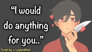 [M4A] Softie YANDERE VILLAIN 𝐊𝐢𝐝𝐧𝐚𝐩𝐩𝐞𝐝 You to His Lair [Soft Yandere] (Part 1)