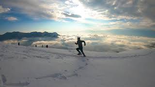 SNOWSHOE RUN AT MAMNETH SRINAGAR