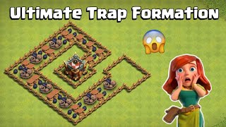 Ultimate Trap Formation Challenge! | Clash Of Clans