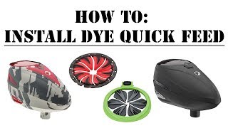 How To Install Dye Precision Quick Feeds