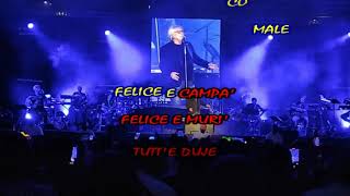 Fra cinquant'anni Live Nino D'Angelo Karaoke Completo