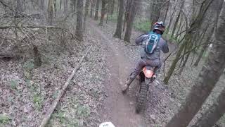 Cory's Second ride on the ktm