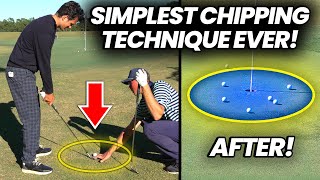 Golf's Simplest Chipping Technique Ever - It Makes You Scary Good!