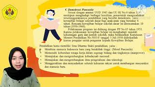 LANDASAN HISTORIS PENDIDIKAN (II)