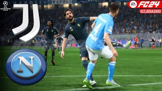 Juventus Vs Napoli - UCL, Semifinale di Andata e Ritorno - FC 24 [COM vs COM