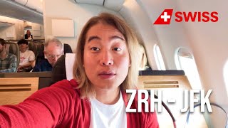 Flight review ZRH-GVA LX2804 GVA-JFK LX22