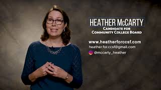 Heather McCarty - Candidate for Community College Board