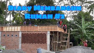 BANGUN RUMAH DARI NOL part 2 |  dinding bata lantai 1 terpasang #bangunrumah #bangunrumahdarinol